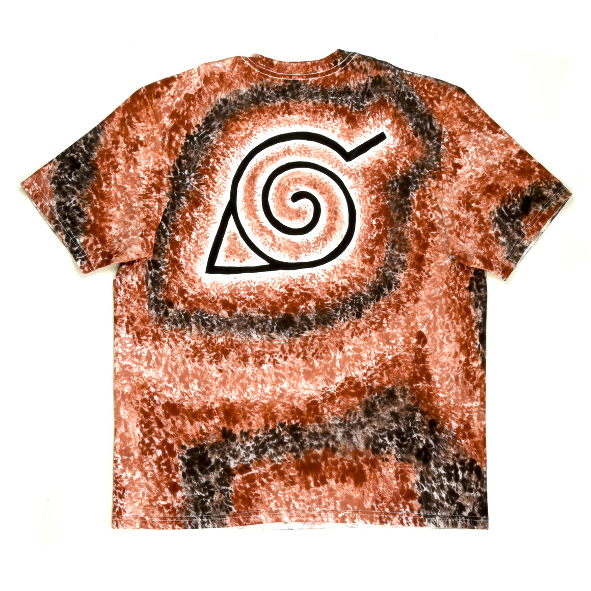 XXL - Hand & Tie-dyed T-Shirt - Uzumaki Naruto