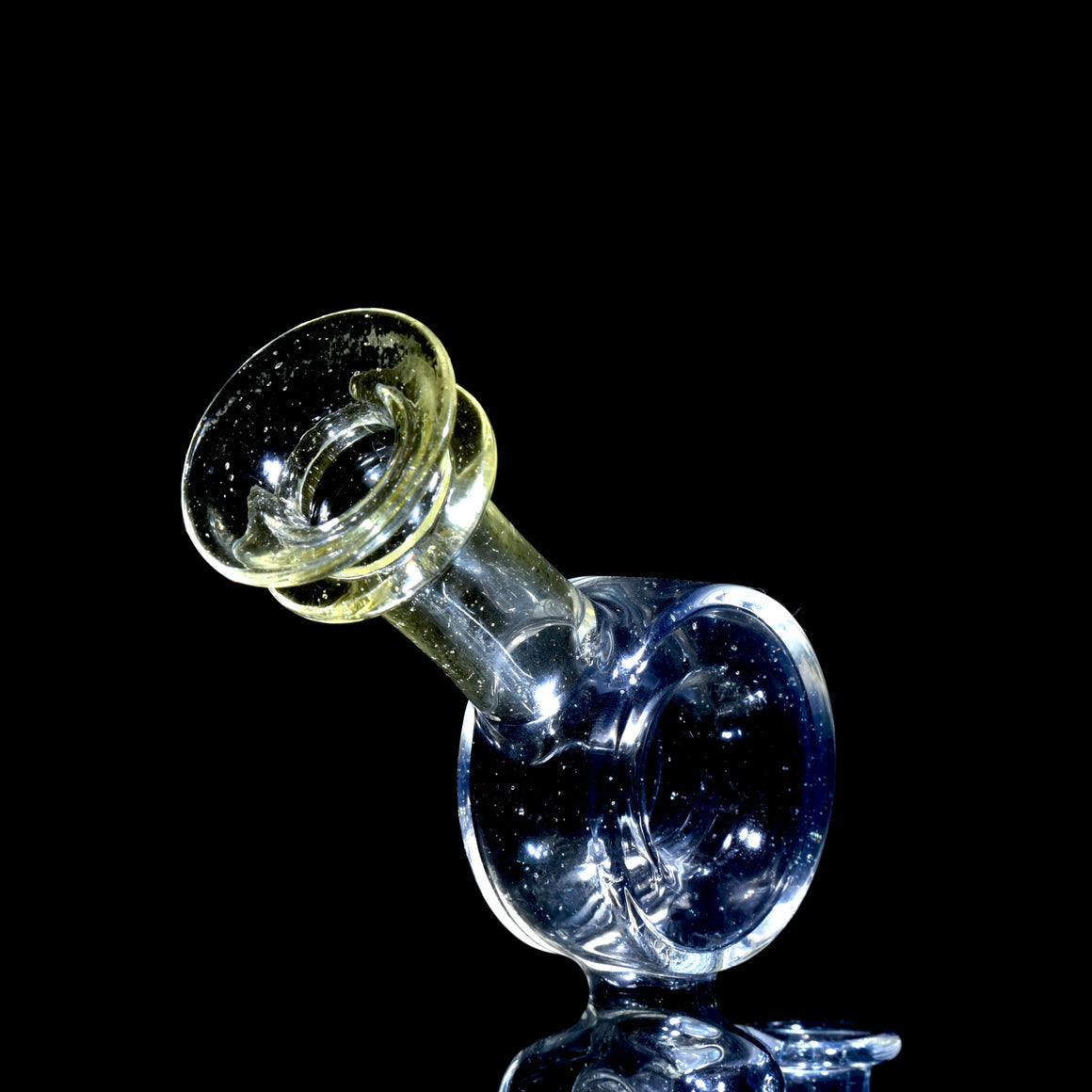Full-UV Swiss Double Drain Donut Recycler/Cap Set - BluV/Nova/Ion - 10mm Female