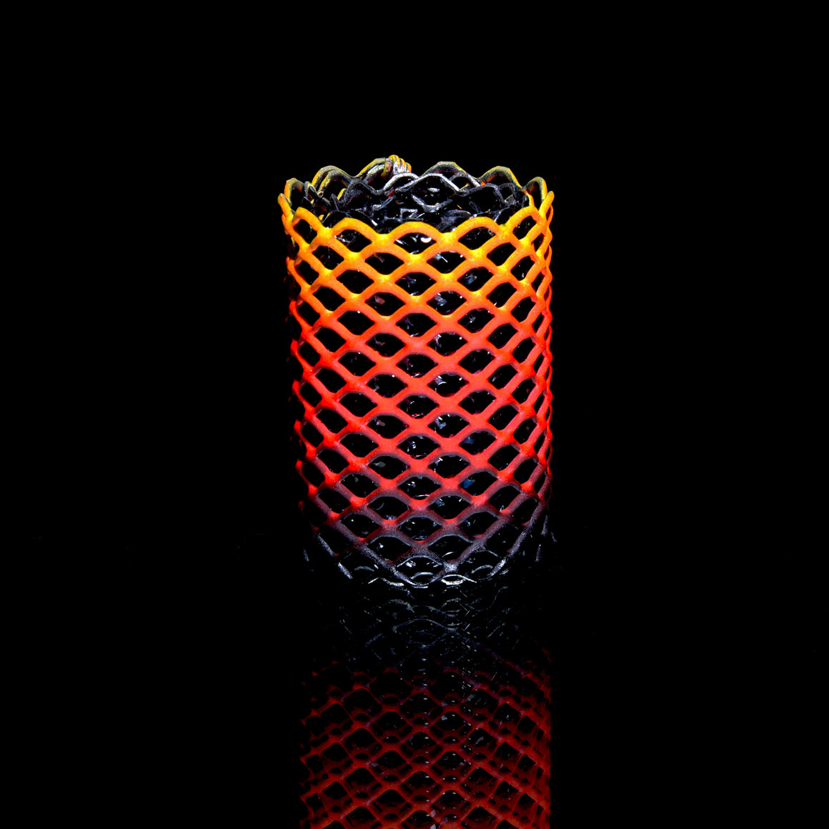 Mamba Guardz - Custom Nozzle Heat Shield for Blazer Big Shot & Vector Nitro - UV Orange/UV Red/Black
