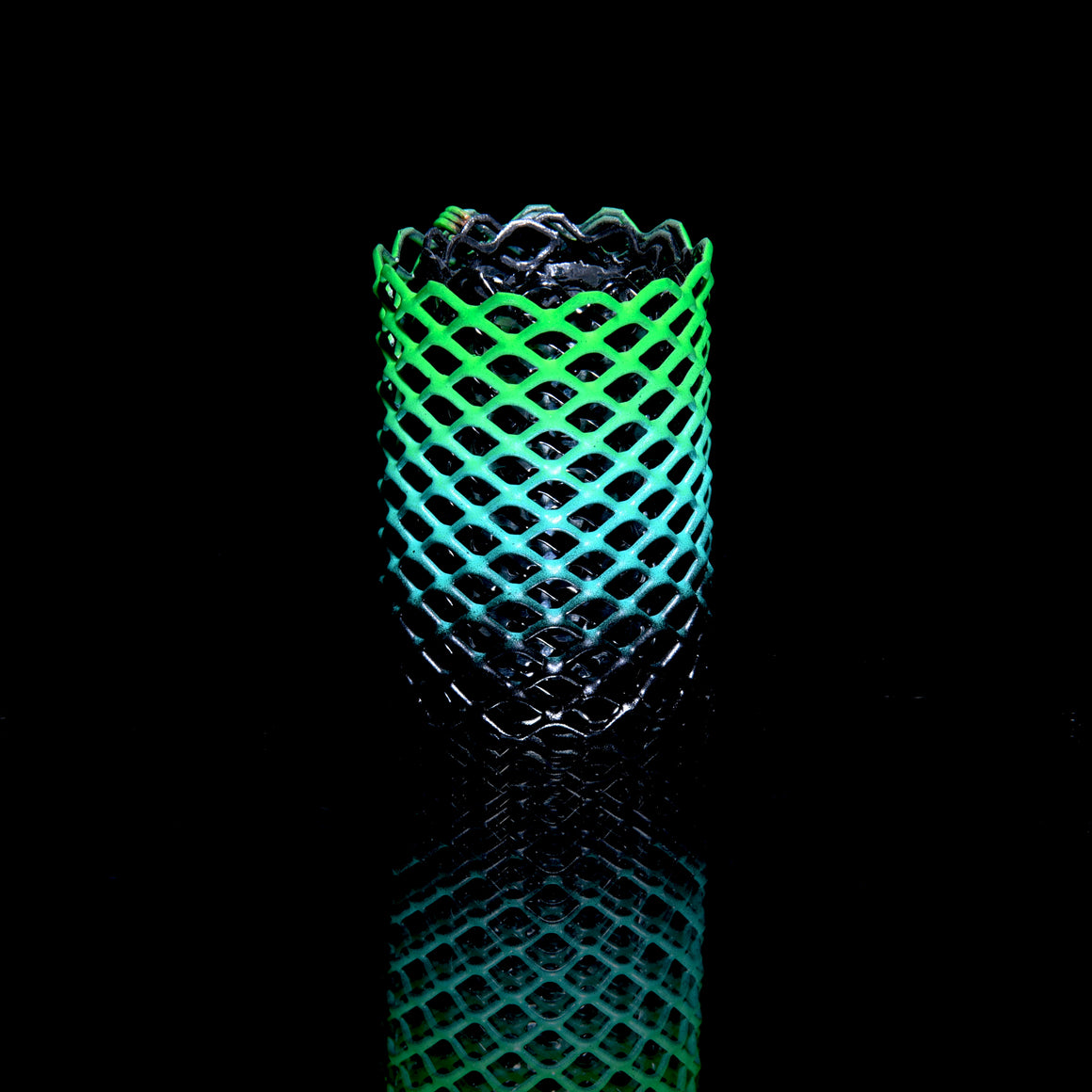 Mamba Guardz - Custom Nozzle Heat Shield for Blazer Big Shot & Vector Nitro - Green/Sky Blue/Black