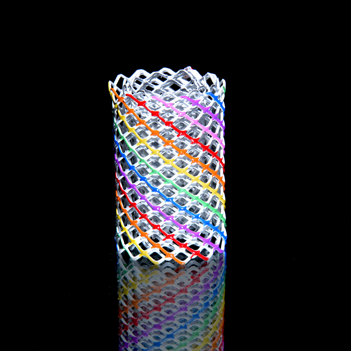 Mamba Guardz - Custom Nozzle Heat Shield for Blazer Big Shot & Vector Nitro - White Rainbow