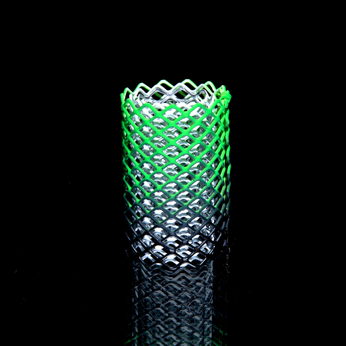 Mamba Guardz - Custom Nozzle Heat Shield for Blazer Big Shot & Vector Nitro - UV Green/Grey/White