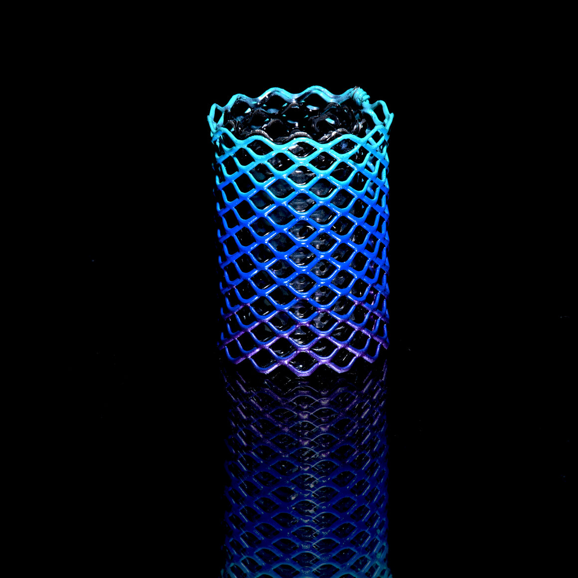 Mamba Guardz - Custom Nozzle Heat Shield for Blazer Big Shot & Vector Nitro - Metallic Purple/Blue/Sky Blue
