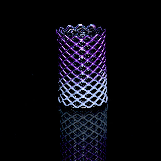 Mamba Guardz - Custom Nozzle Heat Shield for Blazer Big Shot & Vector Nitro - Metallic Purple/Gray