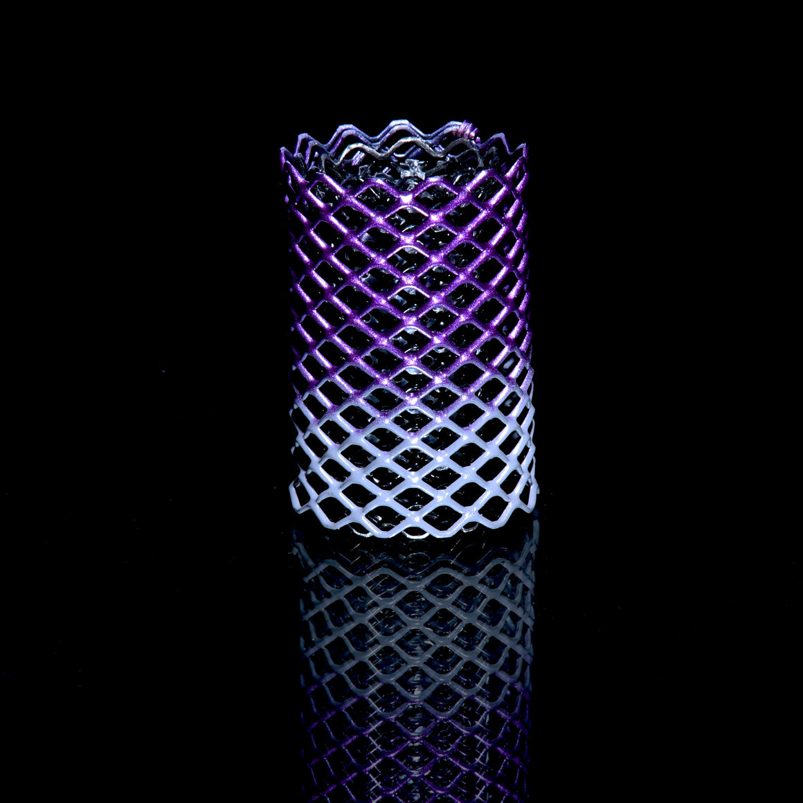 Mamba Guardz - Custom Nozzle Heat Shield for Blazer Big Shot & Vector Nitro - Metallic Purple/Gray