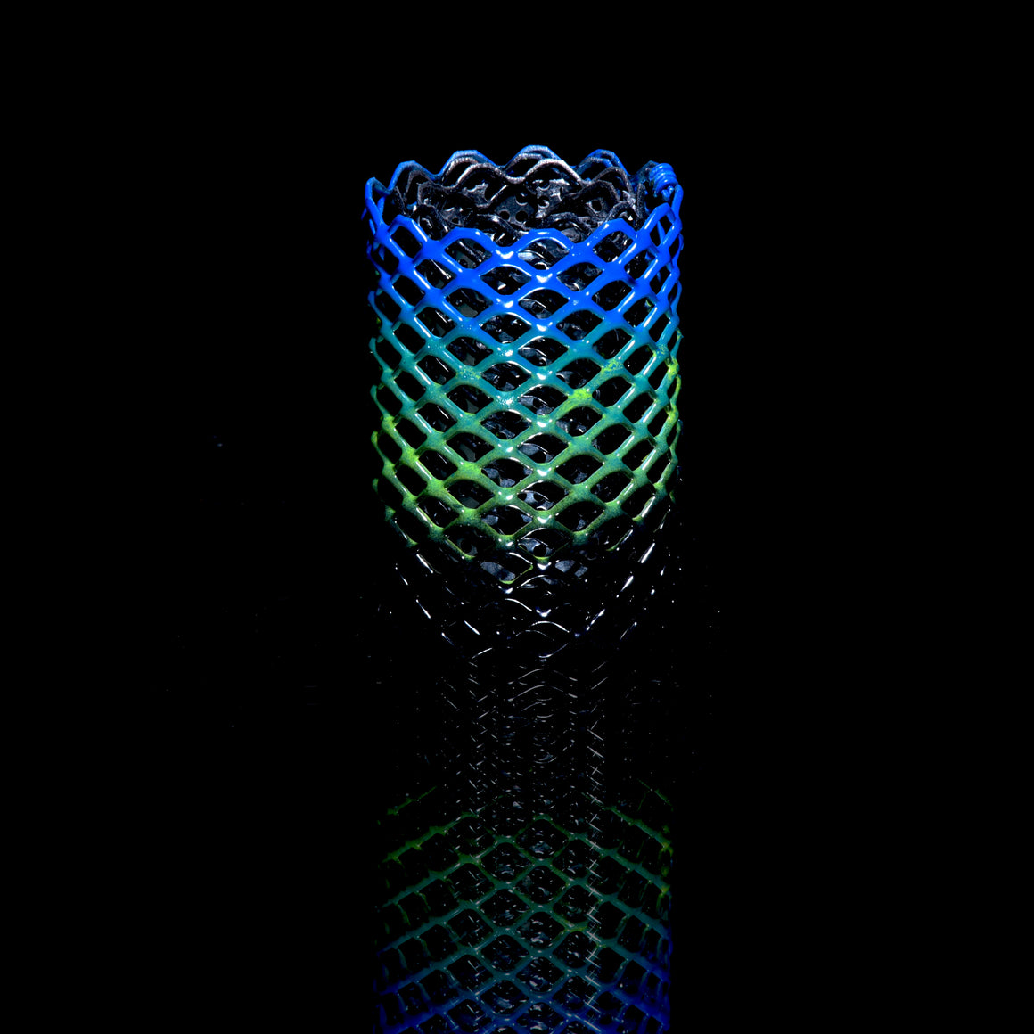 Mamba Guardz - Custom Nozzle Heat Shield for Blazer Big Shot & Vector Nitro - Blue/Green/Black