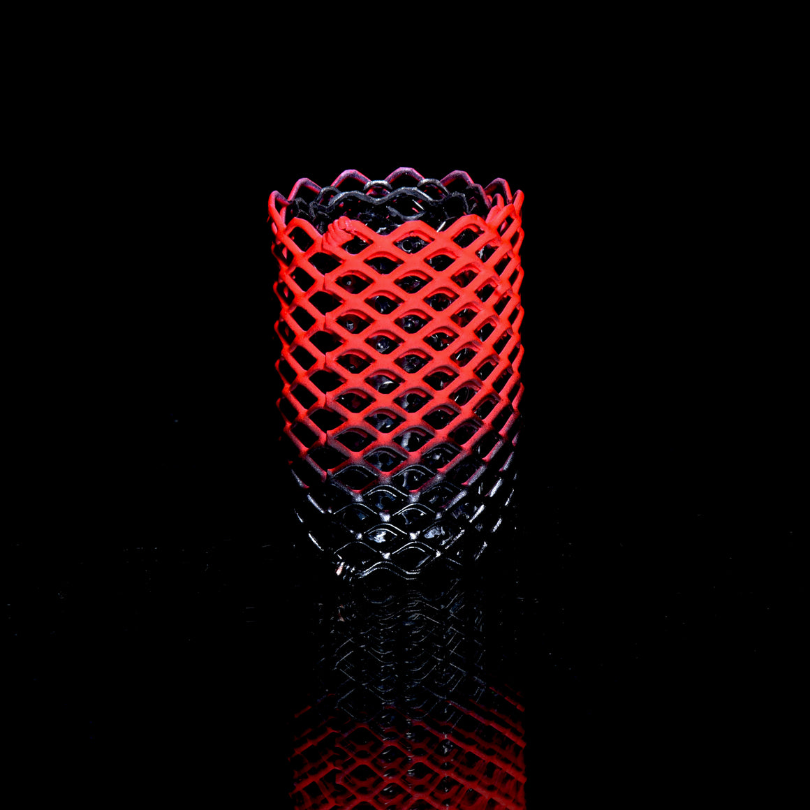 Mamba Guardz - Custom Nozzle Heat Shield for Blazer Big Shot & Vector Nitro - UV Red/Black