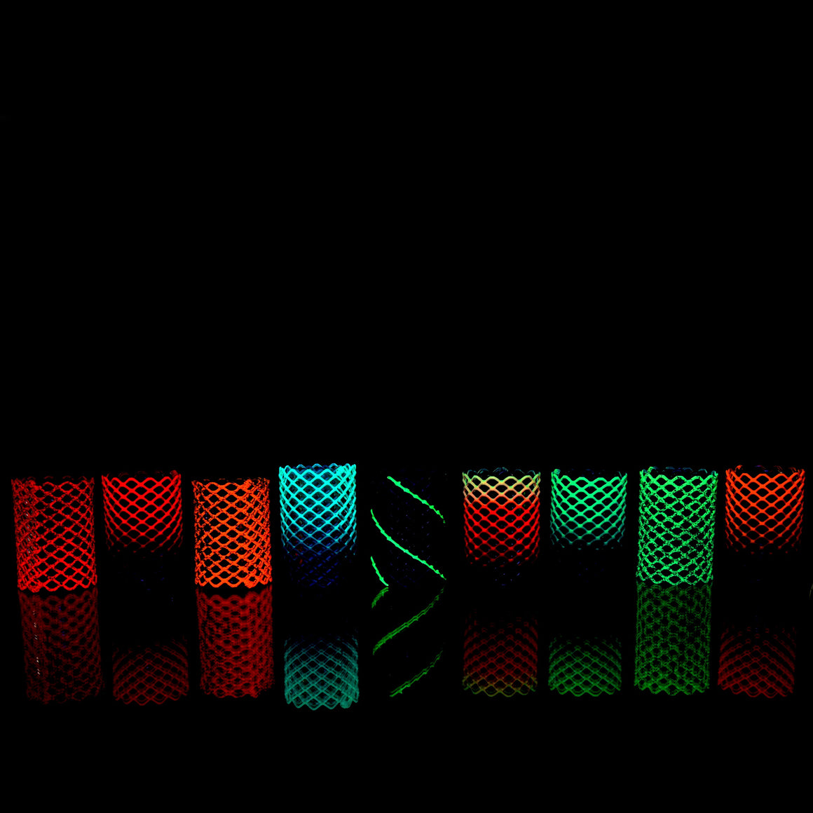 Mamba Guardz - Custom Nozzle Heat Shield for Blazer Big Shot & Vector Nitro - UV Orange/UV Red/Black