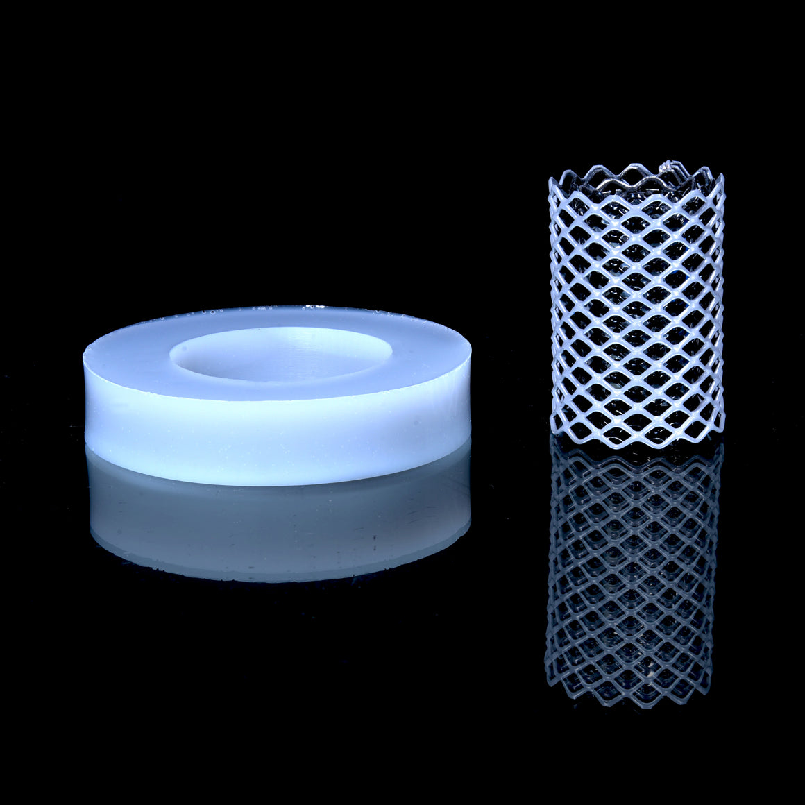Mamba Guardz - Custom Nozzle Heat Shield/Epoxy Resin Base Set for Blazer Big Shot - Grey