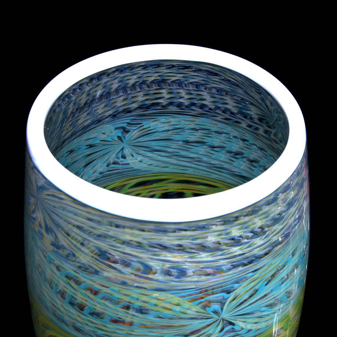 Collab - Rainbow Fume Wrap & Rake Pint Glass w/ Custom Coaster - 17oz Capacity