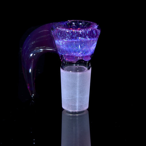 Crushed Opal Stargazer 4-hole Horned Slide - 18mm