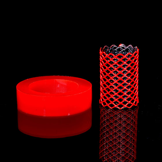Mamba Guardz - Custom Nozzle Heat Shield/Epoxy Resin Base Set for Blazer Big Shot - Hot Orange