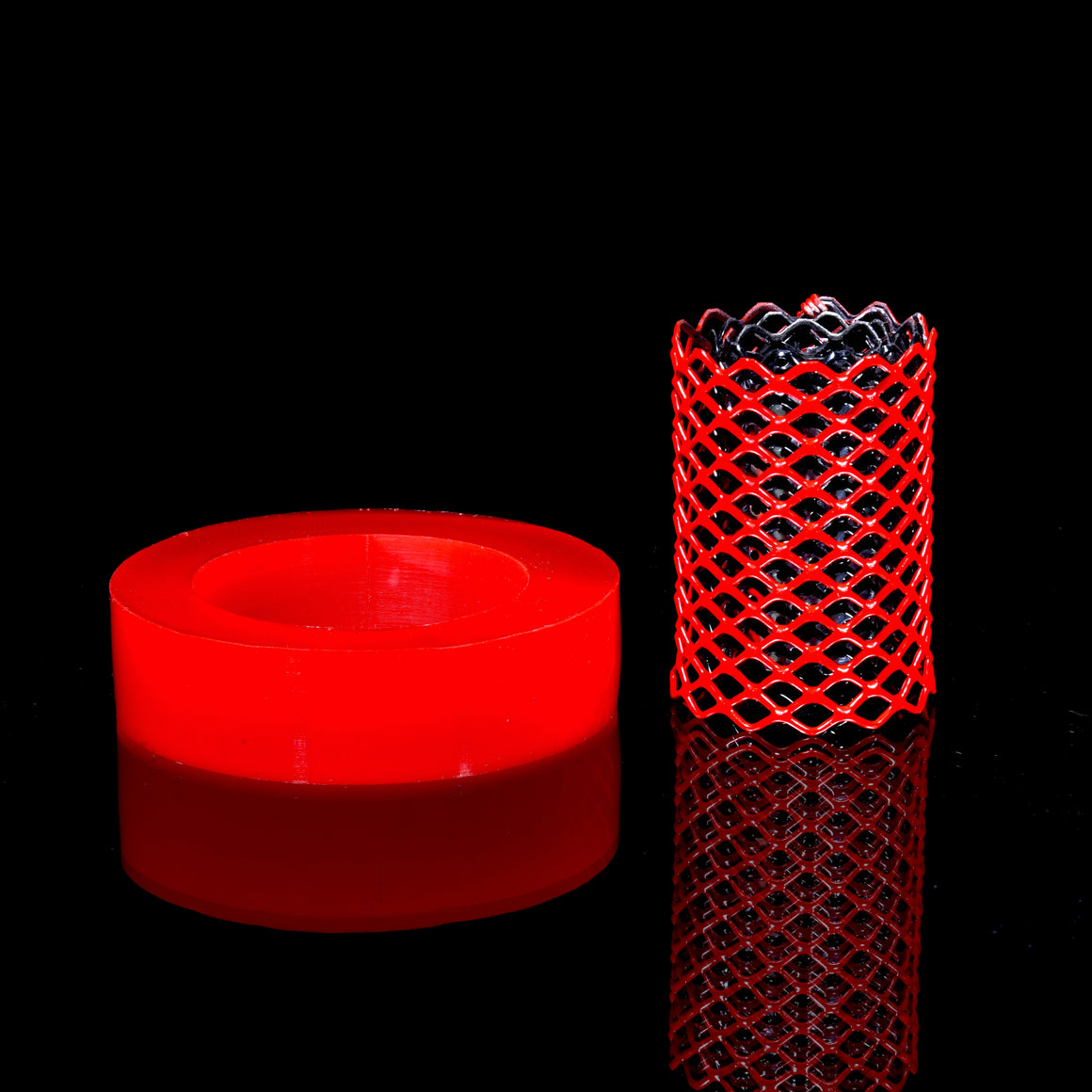 Mamba Guardz - Custom Nozzle Heat Shield/Epoxy Resin Base Set for Blazer Big Shot - Hot Orange