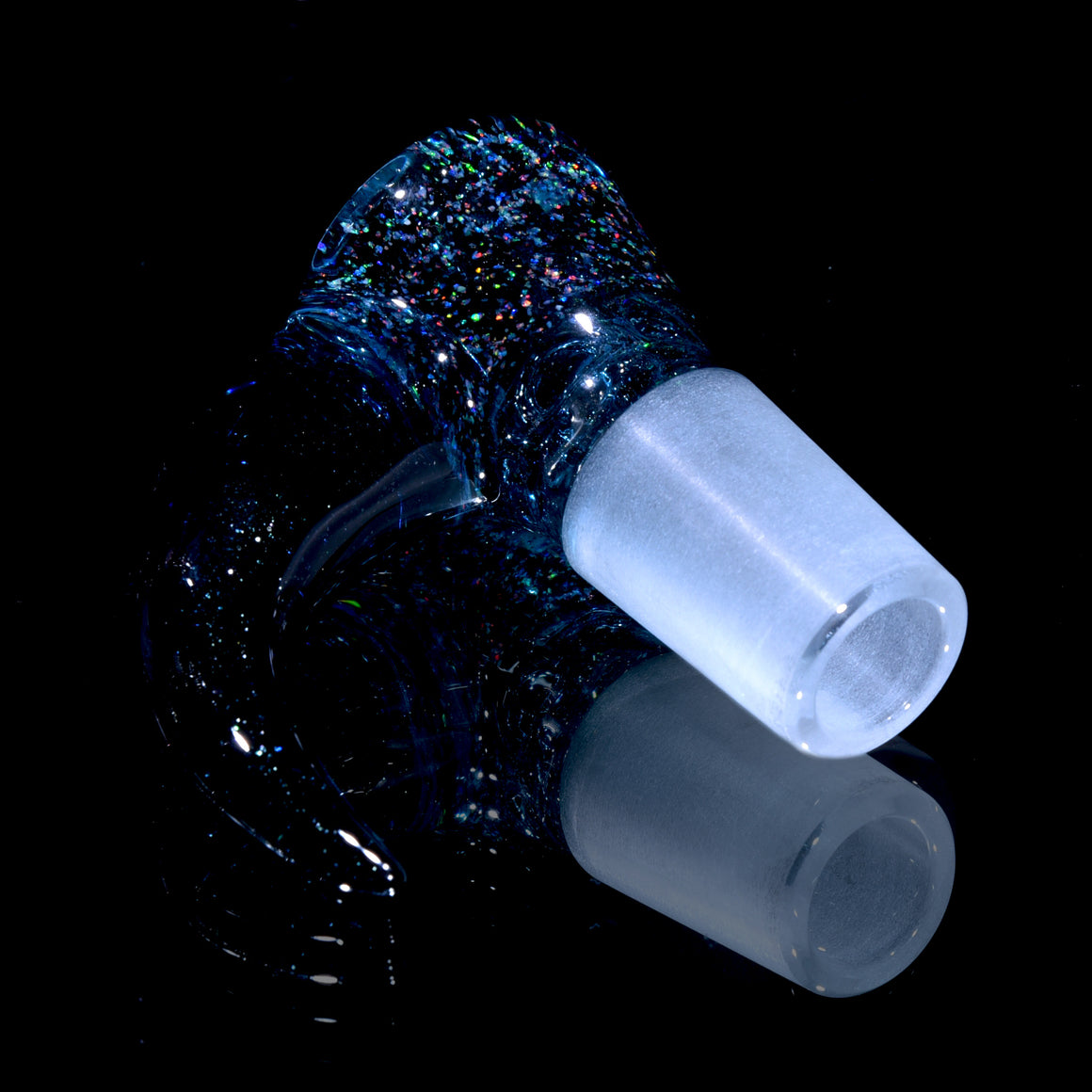 Kenta Kito 18mm 4-hole Horned Slide - Timeless Glass Gallery