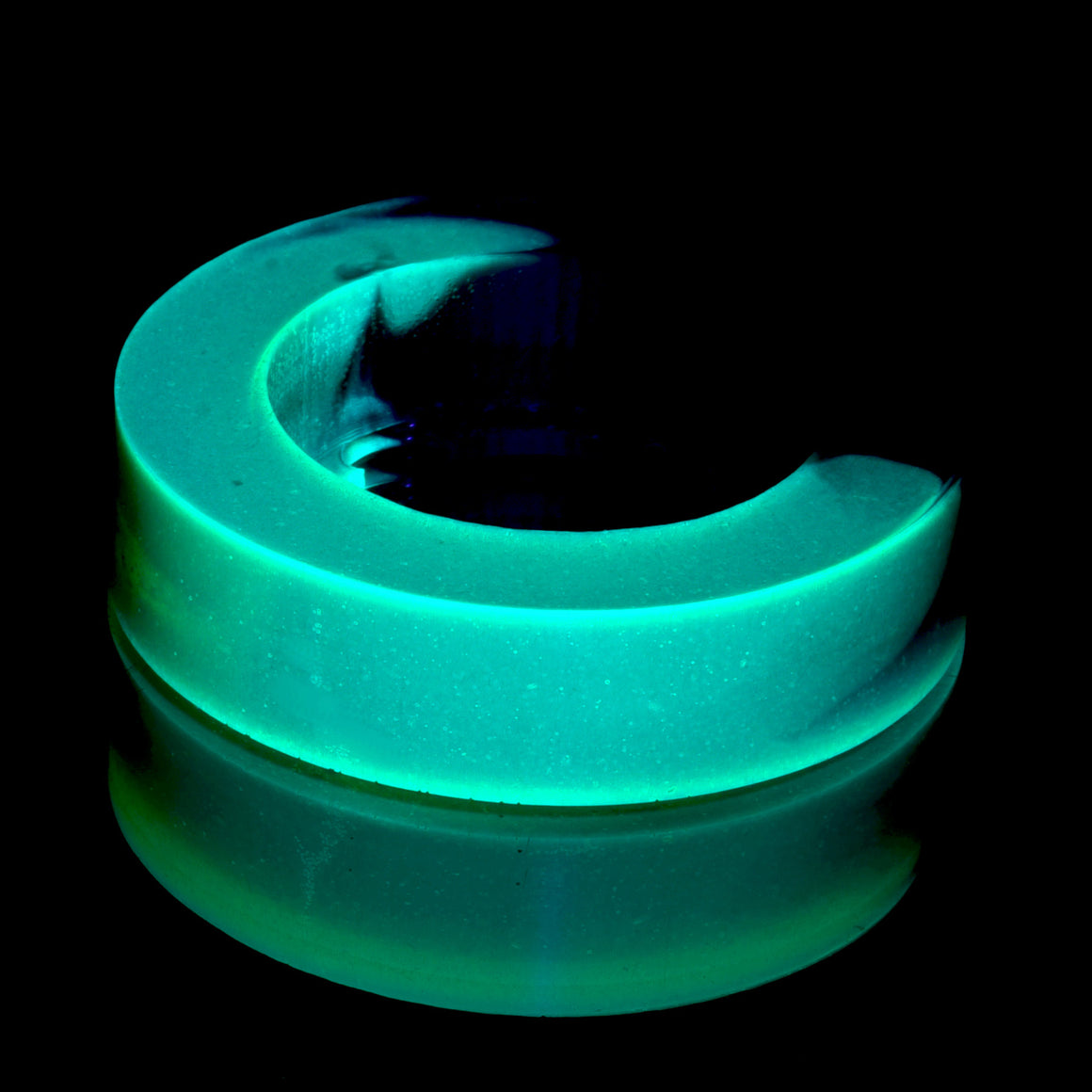 Custom Resin Base for Blazer GT8000 Big Shots - UV Dark Green/Metallic Purple