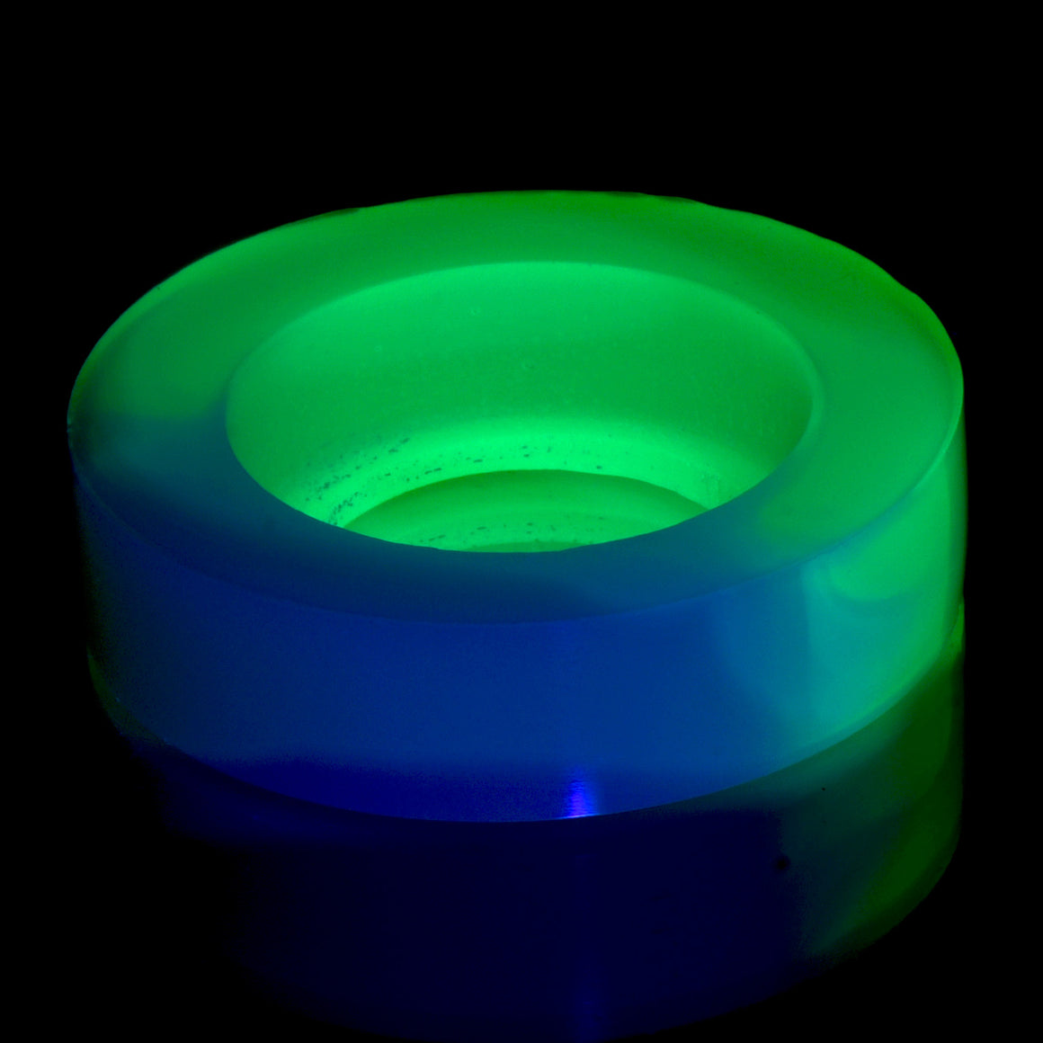 Custom Resin Base for Blazer GT8000 Big Shots - UV Green/Sky Blue