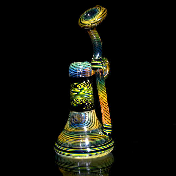 Fumed & Rewigged Snorkel Bubbler