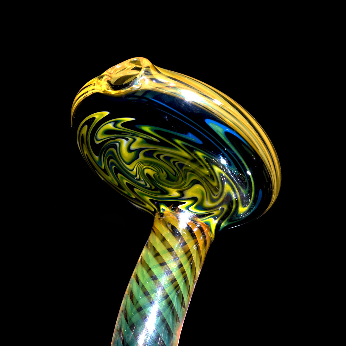 Fumed & Rewigged Snorkel Bubbler