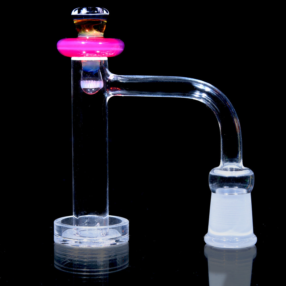 Double Sided Control Tower/Blender Cap w/ Millies - Telemagenta/NS Yellow