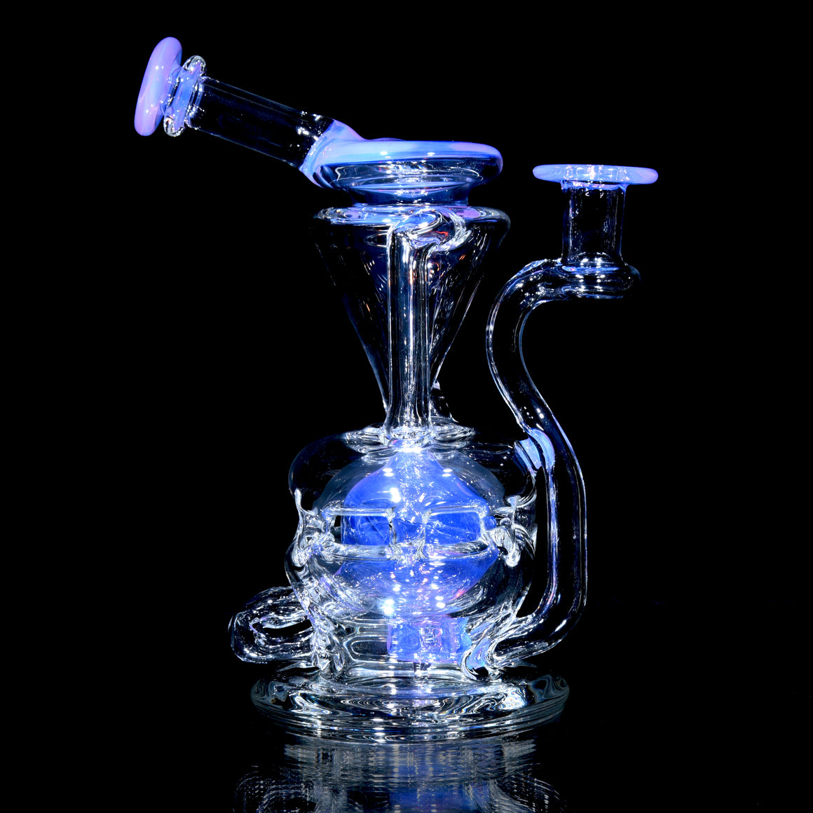 Neutron Double-uptake Fab Egg Recycler - Lilac - 14mm Female