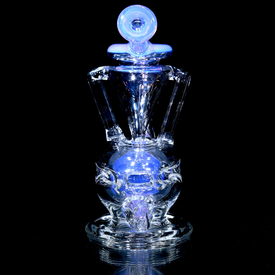 Neutron Double-uptake Fab Egg Recycler - Lilac - 14mm Female