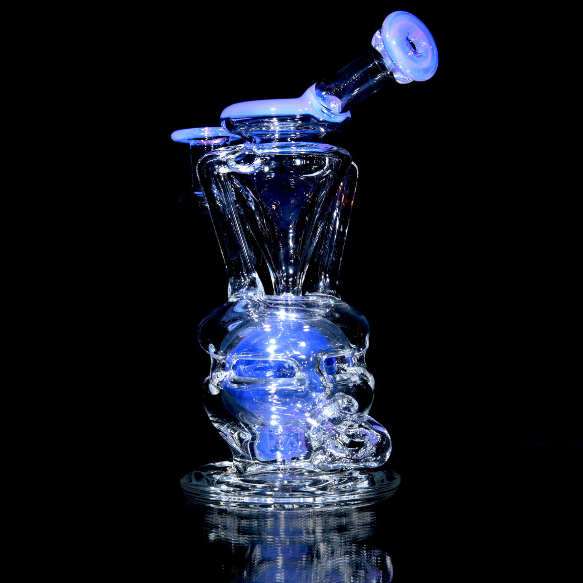 Neutron Double-uptake Fab Egg Recycler - Lilac - 14mm Female