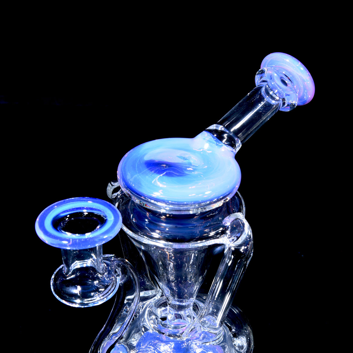 Neutron Double-uptake Fab Egg Recycler - Lilac - 14mm Female