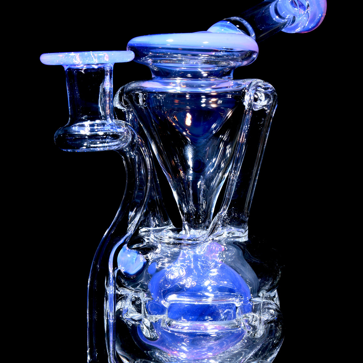 Neutron Double-uptake Fab Egg Recycler - Lilac - 14mm Female