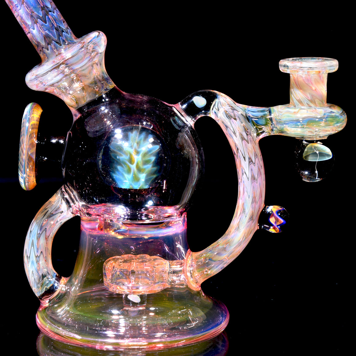 Fully-Fumed Implosion Orb Recycler - 10mm Female