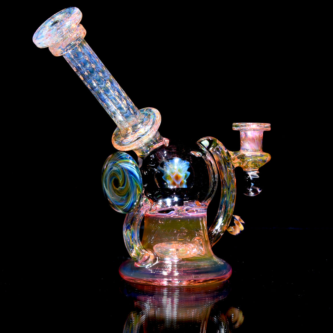 Fully-Fumed Implosion Orb Recycler - 10mm Female