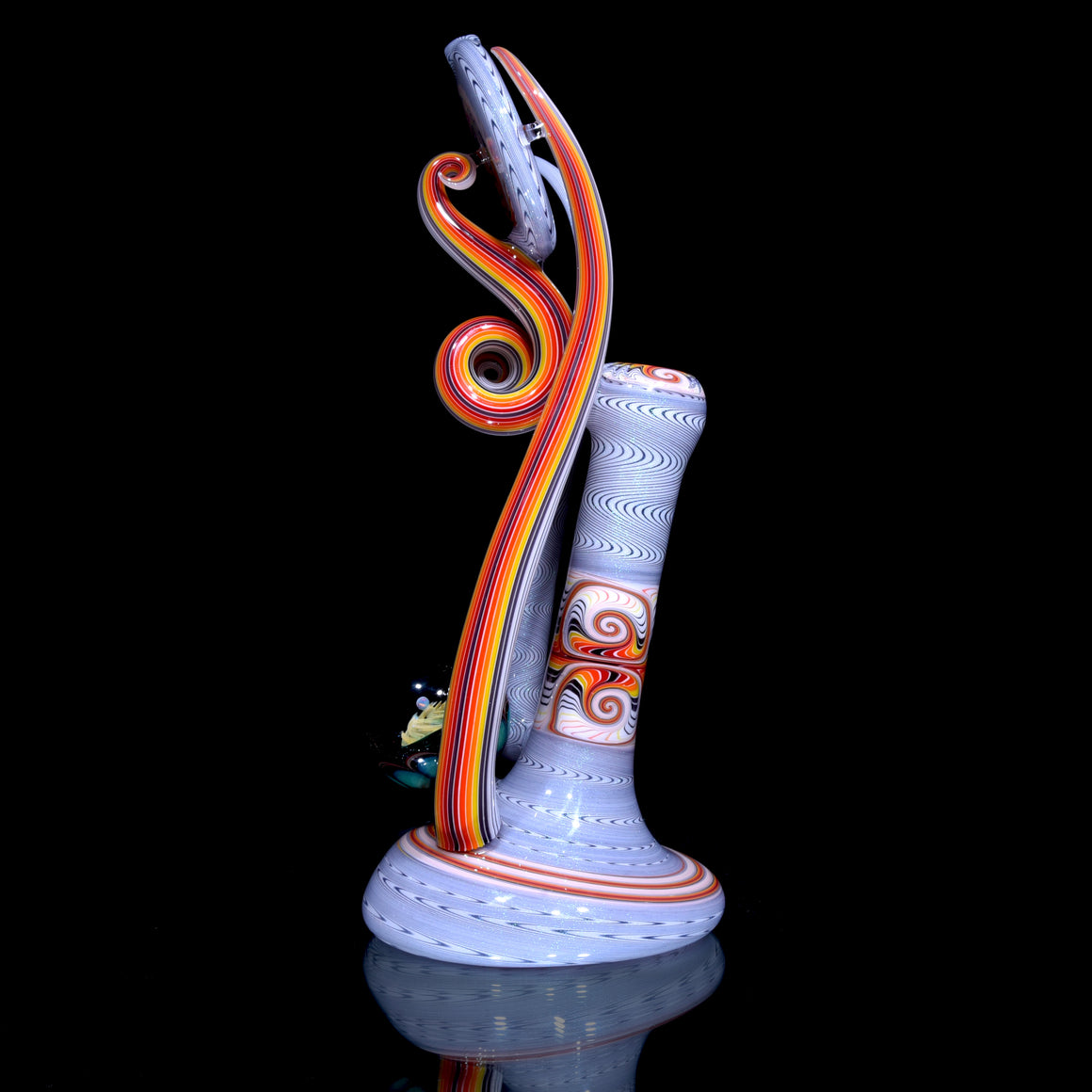 XL Dichroic Linework Standup Sherlock Bubbler