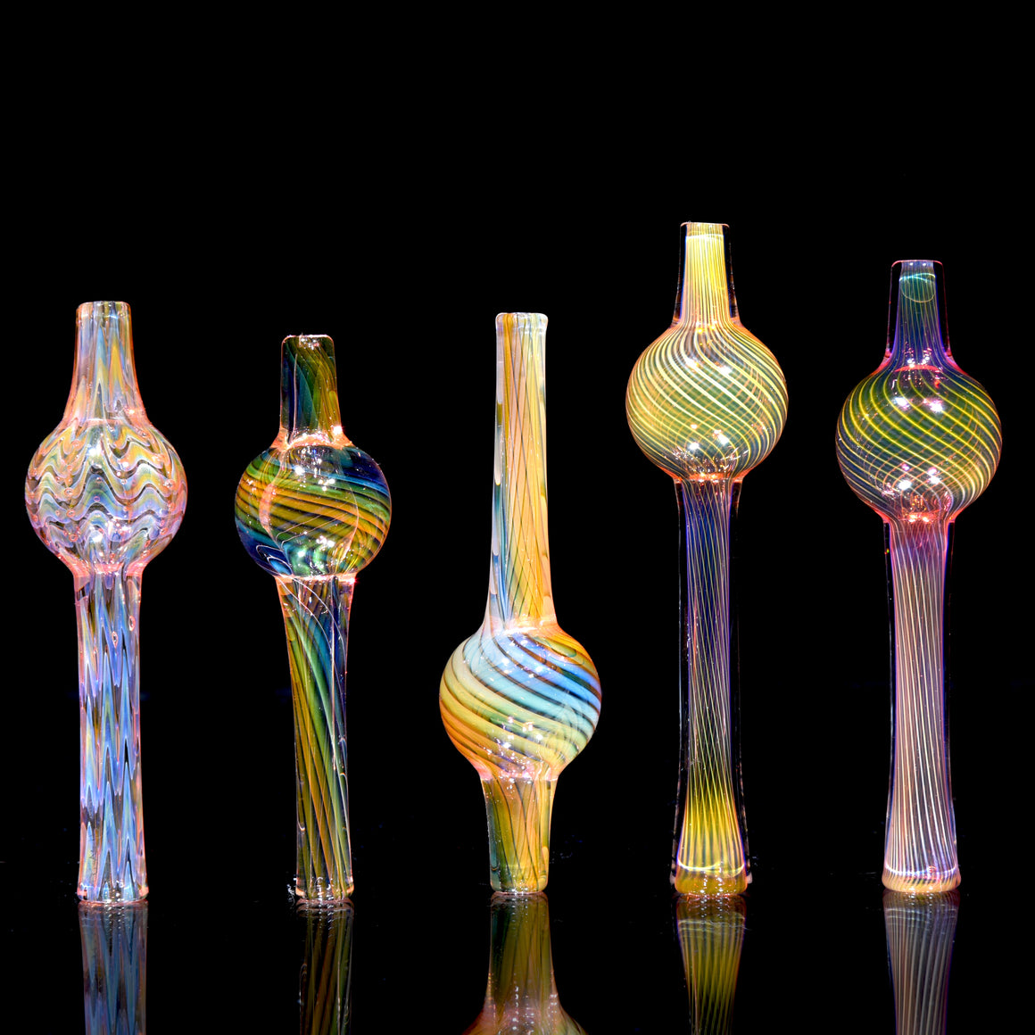 Fully-worked Fumed Bubble Cap