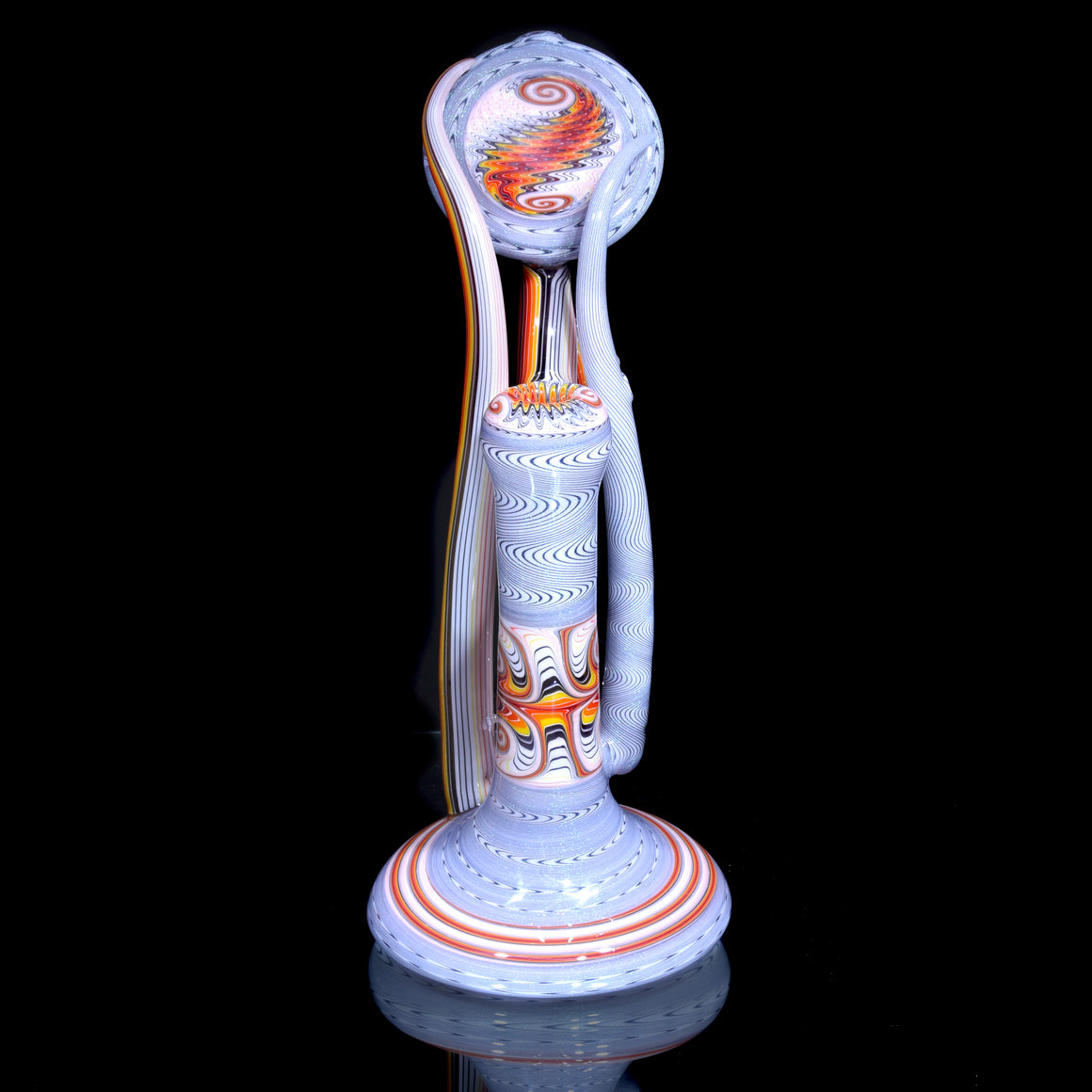 XL Dichroic Linework Standup Sherlock Bubbler