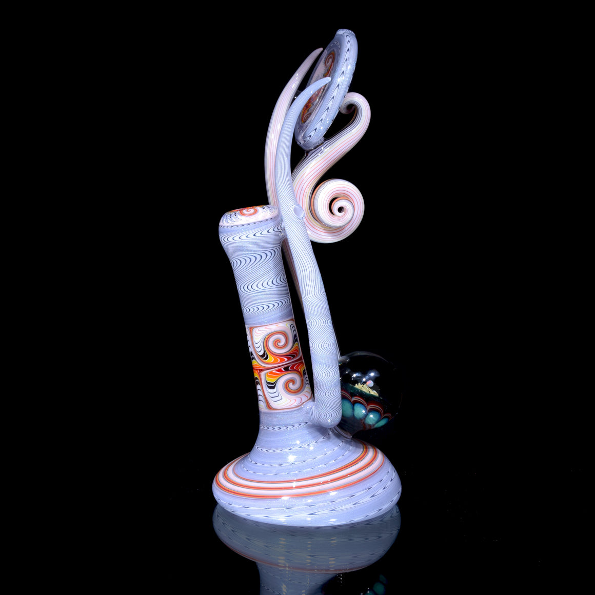 XL Dichroic Linework Standup Sherlock Bubbler