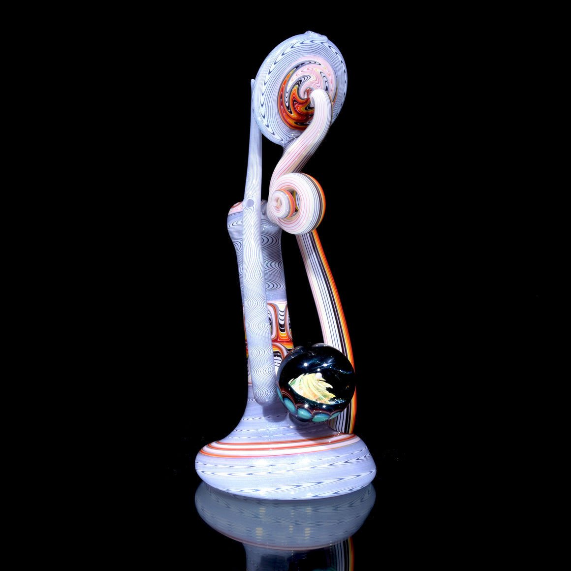 XL Dichroic Linework Standup Sherlock Bubbler