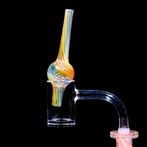 Fully-worked Fumed Bubble Cap
