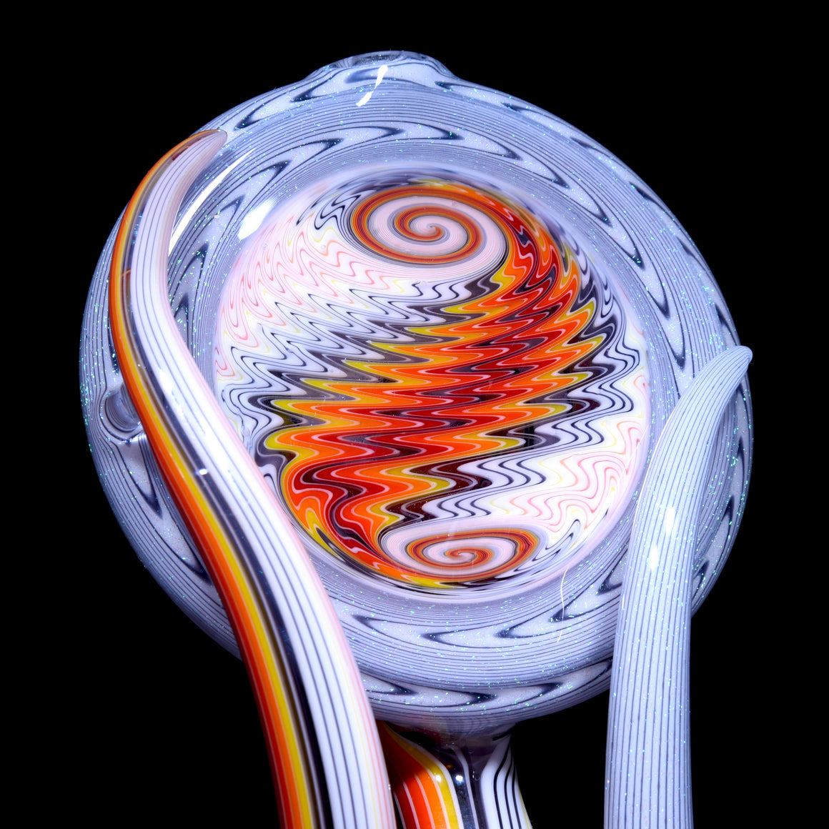 XL Dichroic Linework Standup Sherlock Bubbler