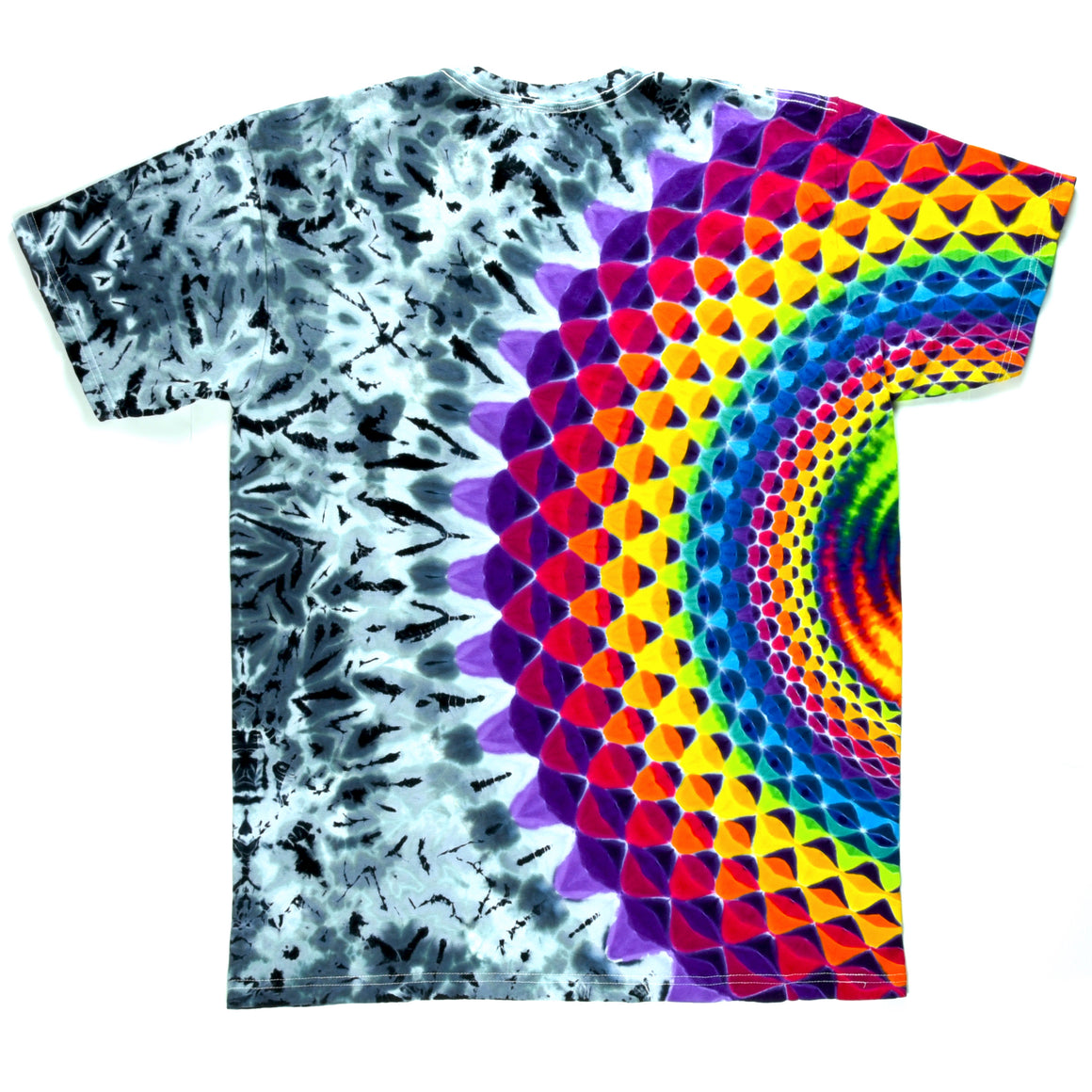 Medium Tie Dye T-Shirt - Oversized Jailbird Mandala Combo