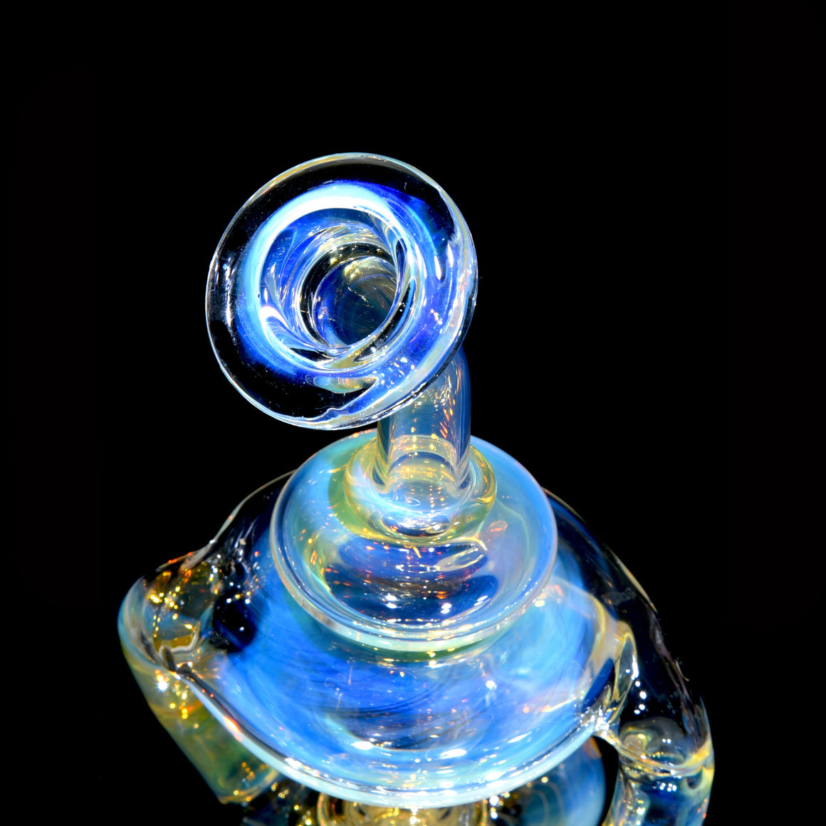 Fully-fumed Intercooled Double-Uptake Klein Recycler - 14mm Female