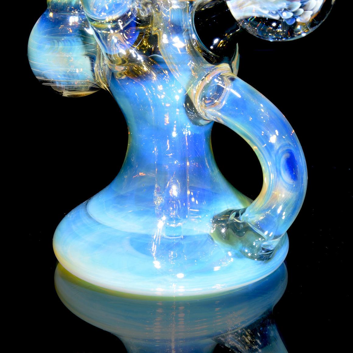 Fully-fumed Intercooled Double-Uptake Klein Recycler - 14mm Female