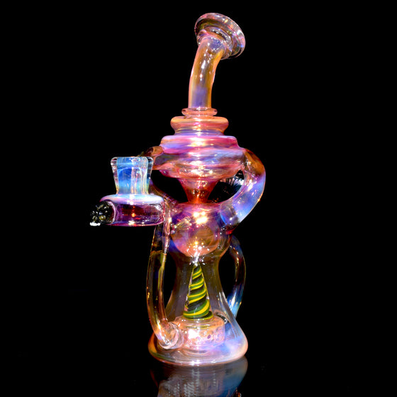 Fully-fumed Double-Uptake Ball Klein Recycler - 14mm Female