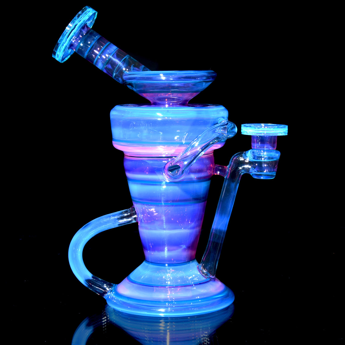 Faceted Full-size Double-uptake Refined Klein Recycler - Meta-Terrania/Karmaline - 10mm Female