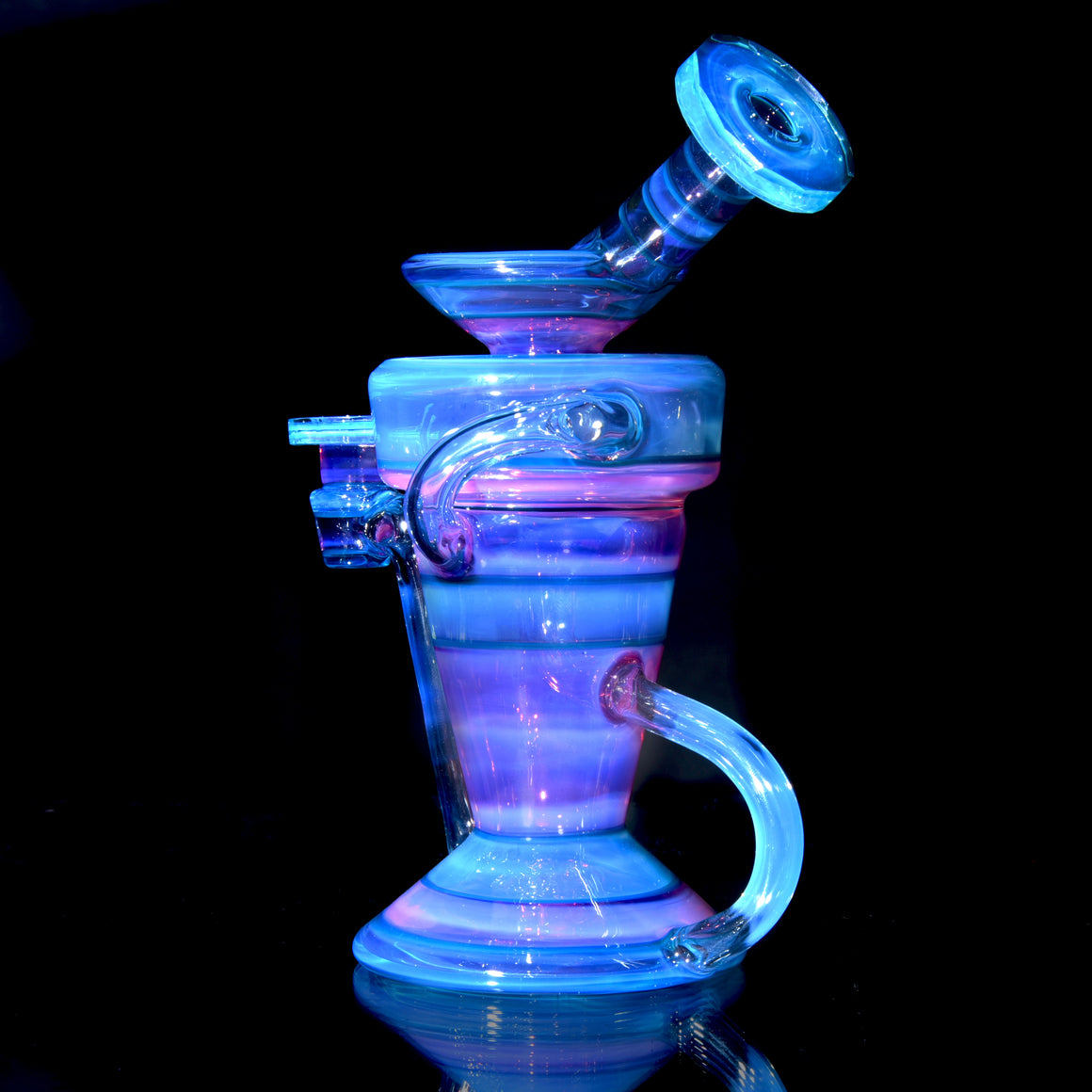Faceted Full-size Double-uptake Refined Klein Recycler - Meta-Terrania/Karmaline - 10mm Female
