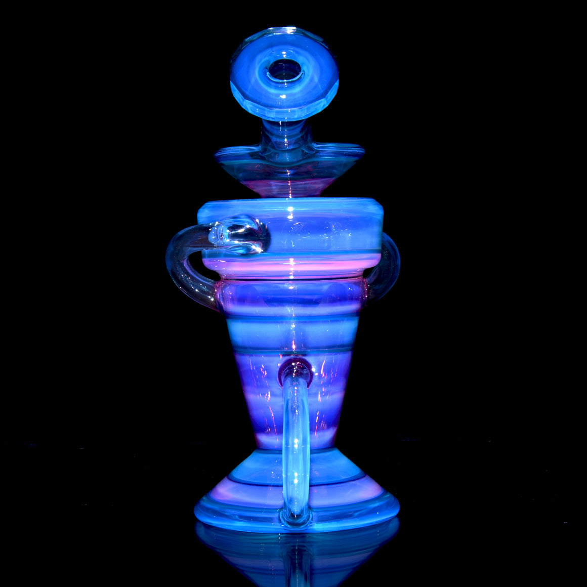 Faceted Full-size Double-uptake Refined Klein Recycler - Meta-Terrania/Karmaline - 10mm Female
