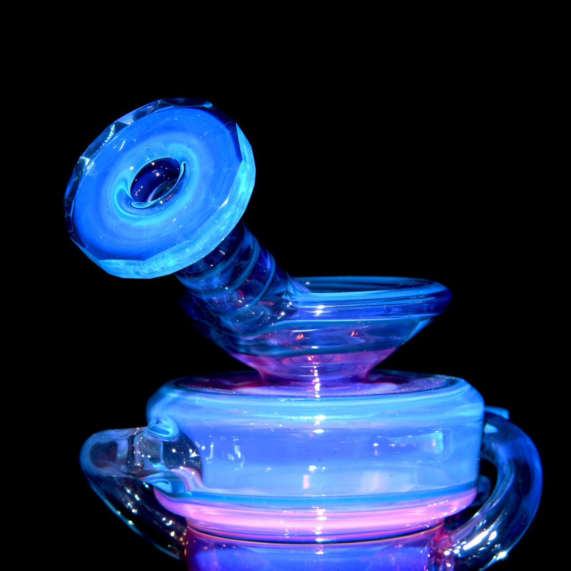 Faceted Full-size Double-uptake Refined Klein Recycler - Meta-Terrania/Karmaline - 10mm Female