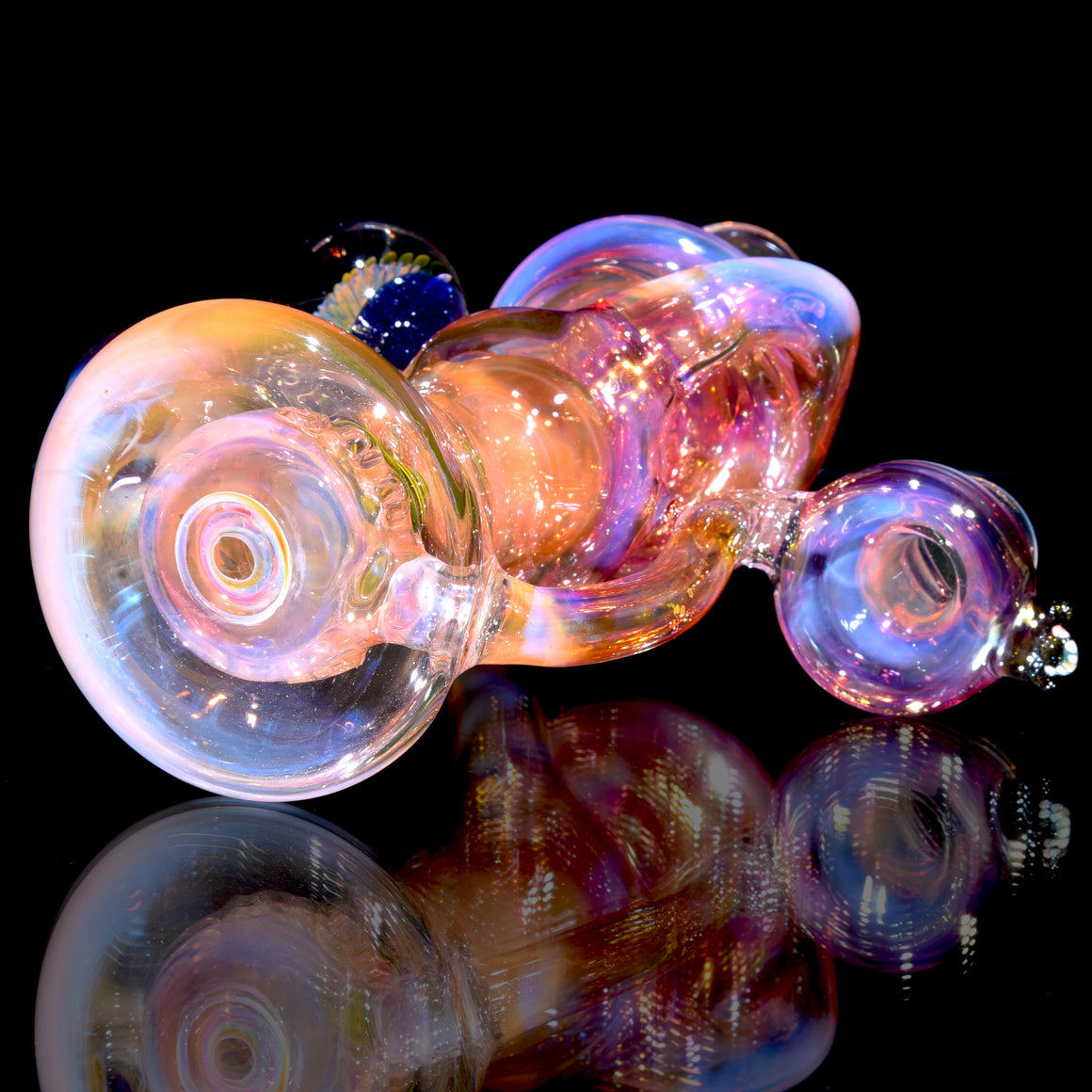 Fully-fumed Double-Uptake Ball Klein Recycler - 14mm Female