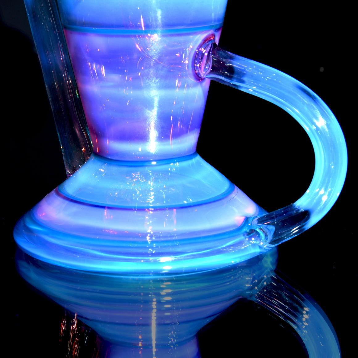Faceted Full-size Double-uptake Refined Klein Recycler - Meta-Terrania/Karmaline - 10mm Female