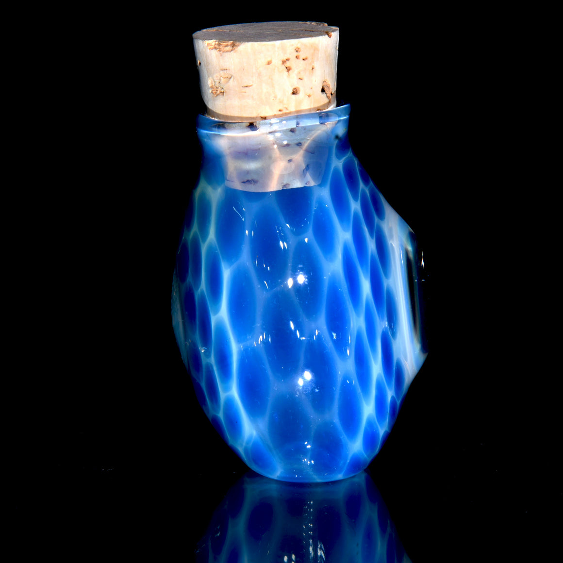 Steve x Holly Collab - Corked Magnifying Honeycomb Jar w/ Reflection Logo