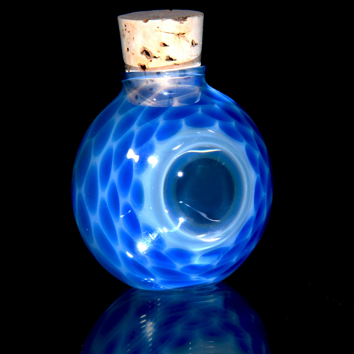 Steve x Holly Collab - Corked Magnifying Honeycomb Jar w/ Reflection Logo