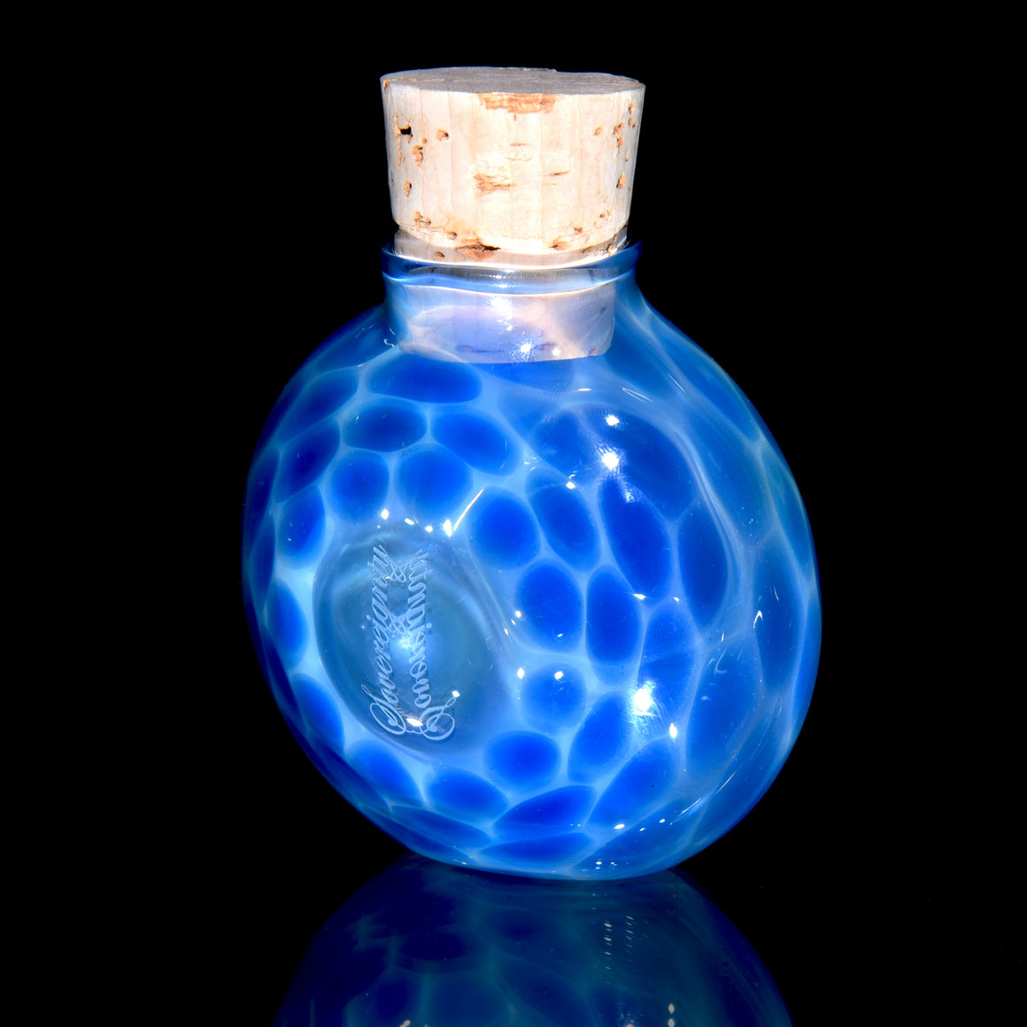 Steve x Holly Collab - Corked Magnifying Honeycomb Jar w/ Reflection Logo